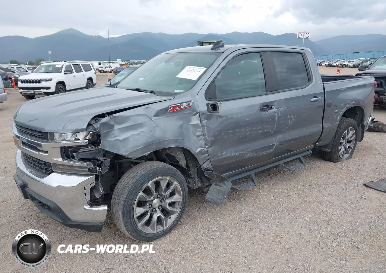 2021 Chevrolet Silverado 1500 4Wd Short Bed Lt VIN:1GCUYDED4MZ105817 - 2