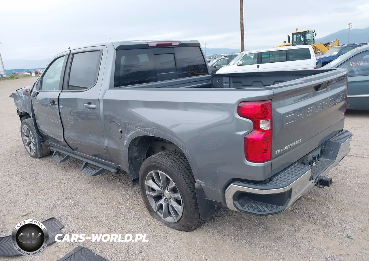 2021 Chevrolet Silverado 1500 4Wd Short Bed Lt VIN:1GCUYDED4MZ105817 - 3