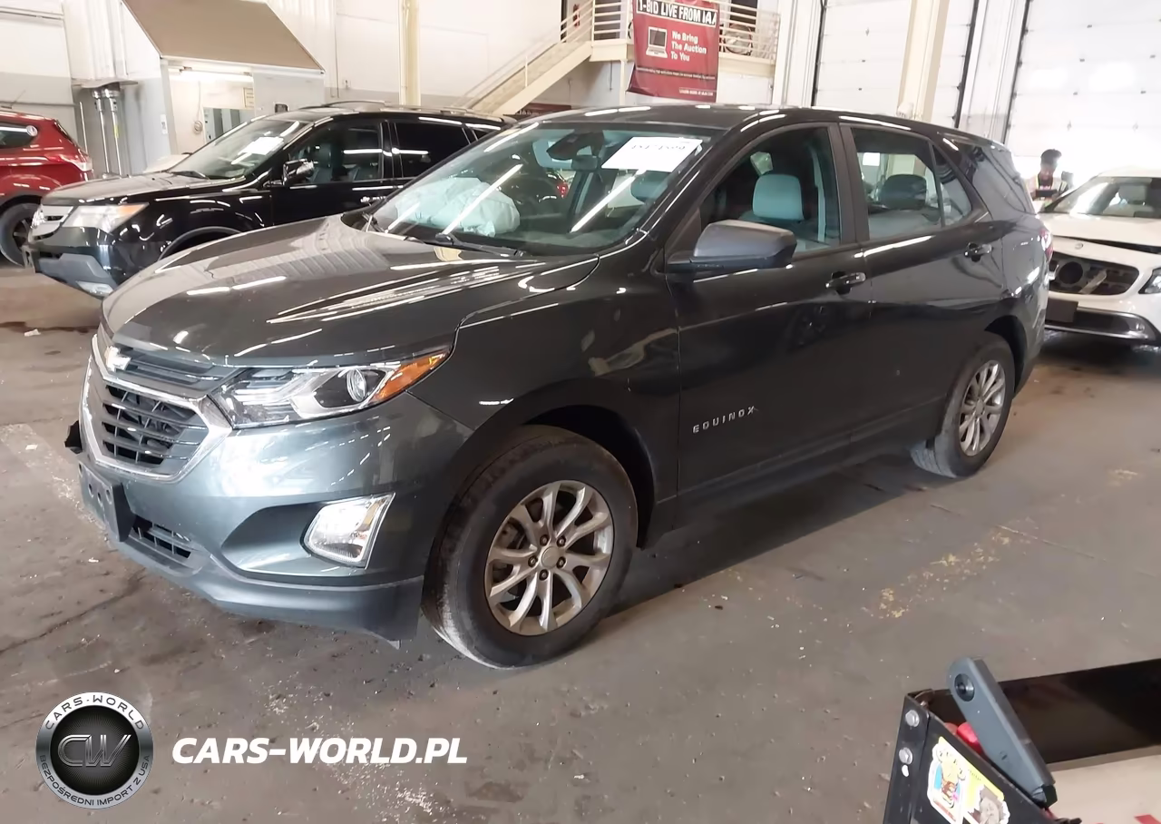 2020 Chevrolet Equinox Awd Ls VIN:3GNAXSEV2LS569789 - 2