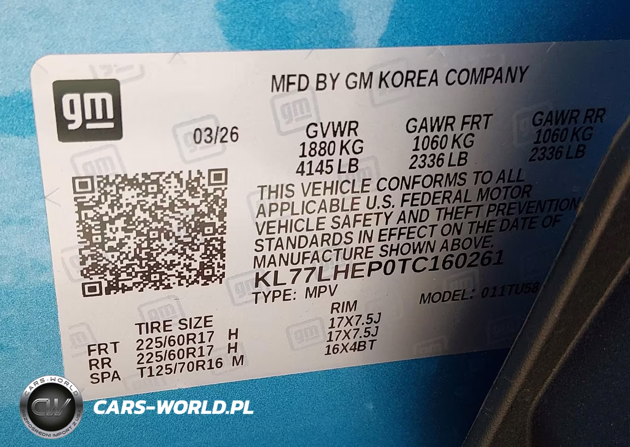 2026 Chevrolet Trax Fwd Lt VIN:KL77LHEP0TC160261 - 9