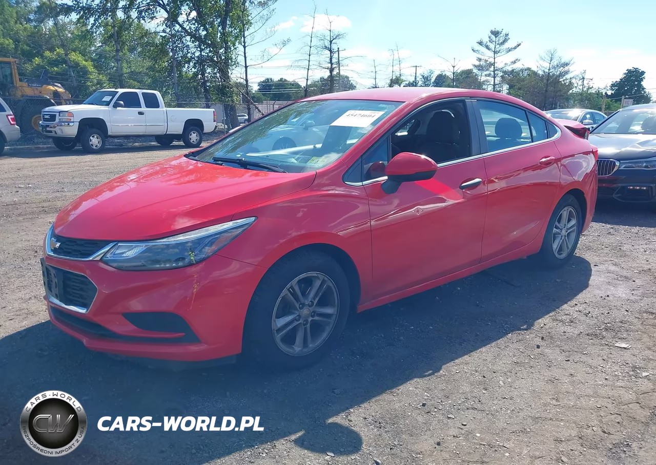 2017 Chevrolet Cruze Lt Auto VIN:1G1BE5SM4H7123416 - 2