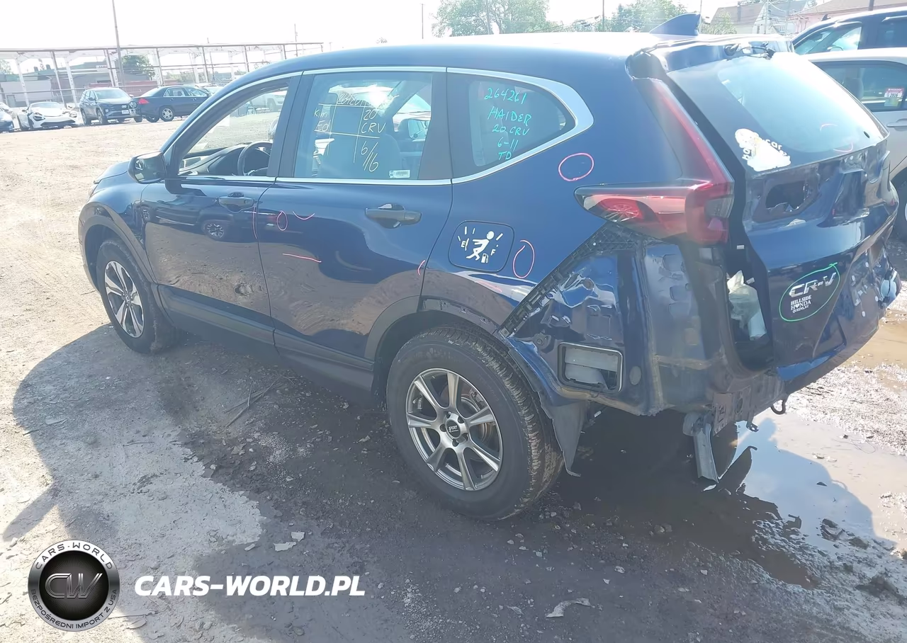 2020 Honda Cr-V Awd Lx VIN:5J6RW2H22LL026068 - 3