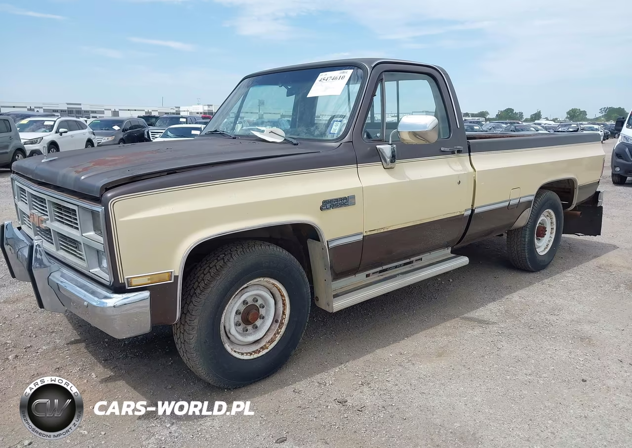 1984 GMC C2500 VIN:1GTGC24WXEJ511698 - 2