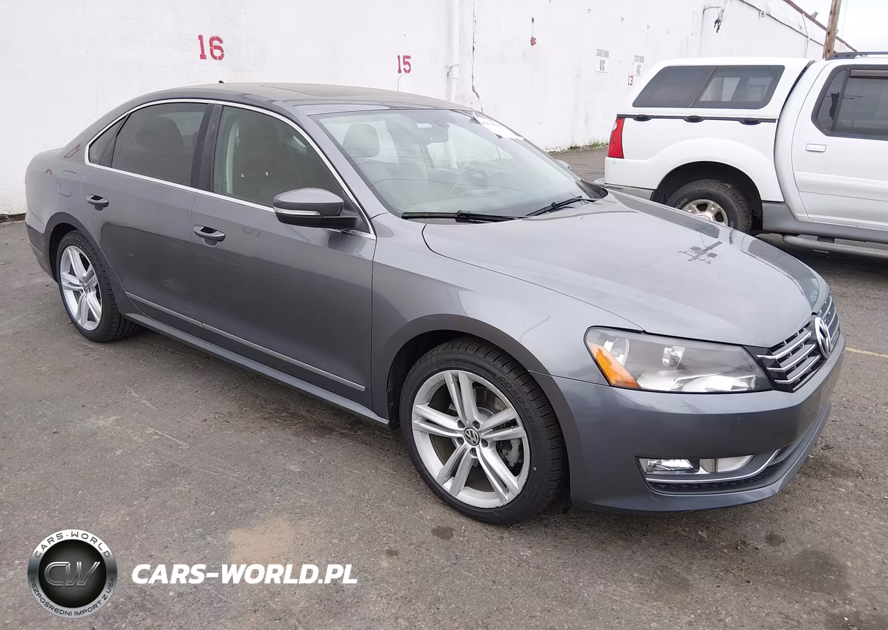 2013 Volkswagen Passat 2.0L Tdi Sel Premium