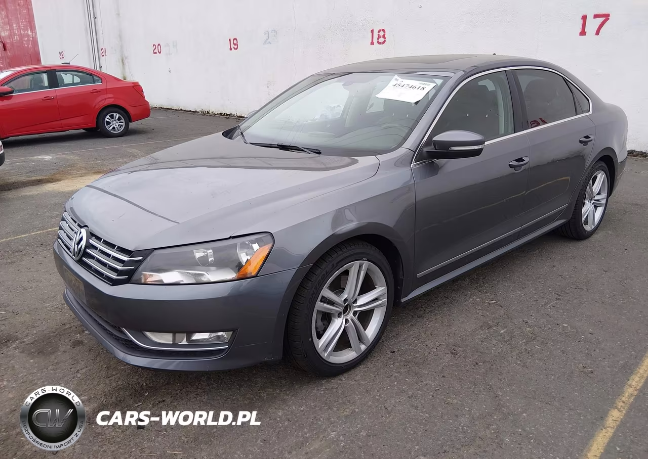 2013 Volkswagen Passat 2.0L Tdi Sel Premium VIN:1VWCN7A38DC037167 - 2