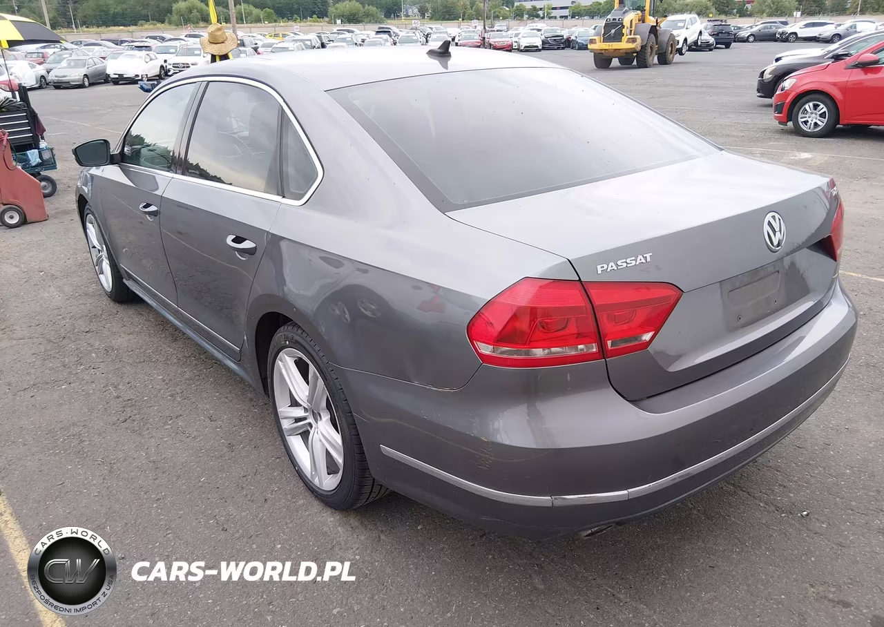 2013 Volkswagen Passat 2.0L Tdi Sel Premium VIN:1VWCN7A38DC037167 - 3
