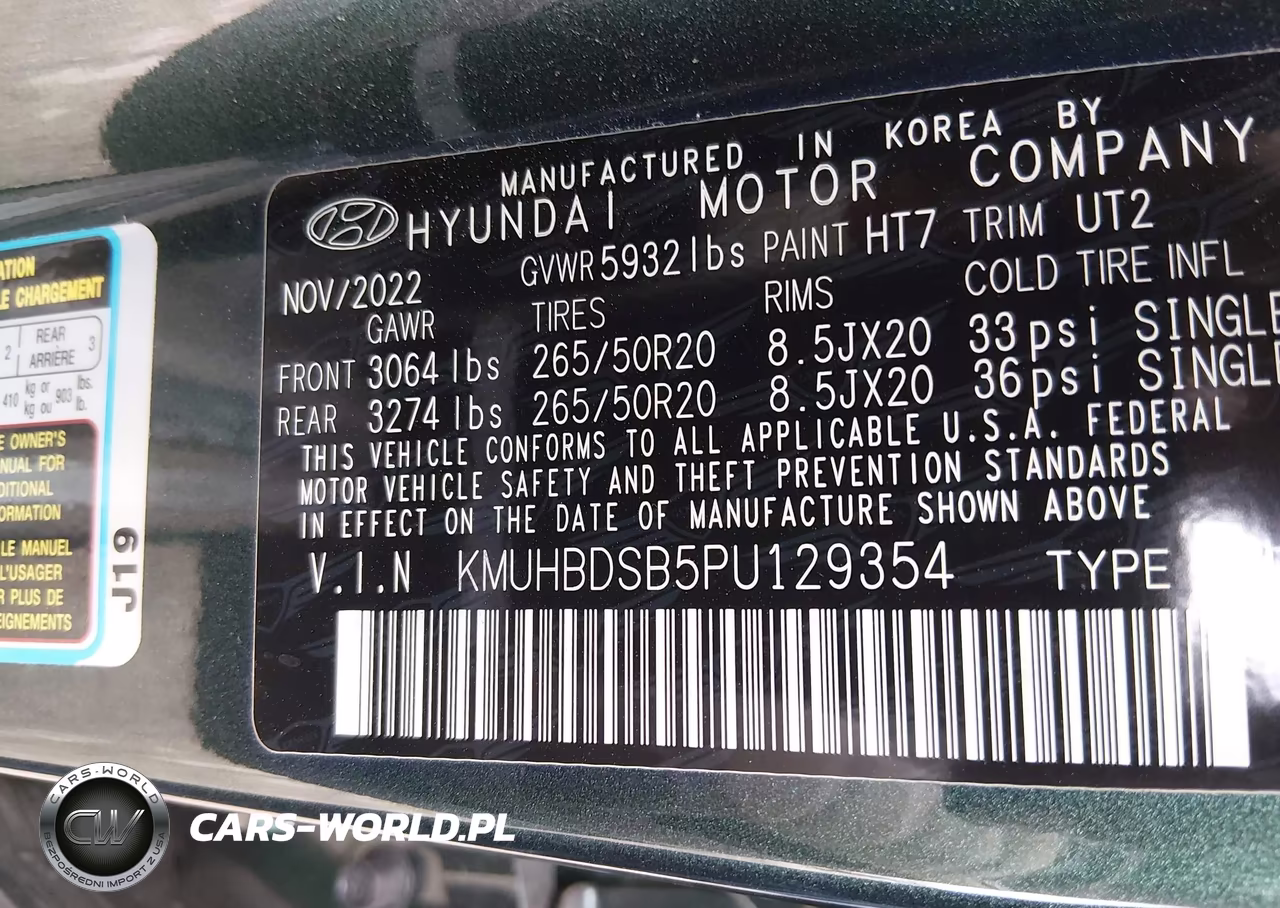 2023 Genesis Gv80 2.5T Awd VIN:KMUHBDSB5PU129354 - 9