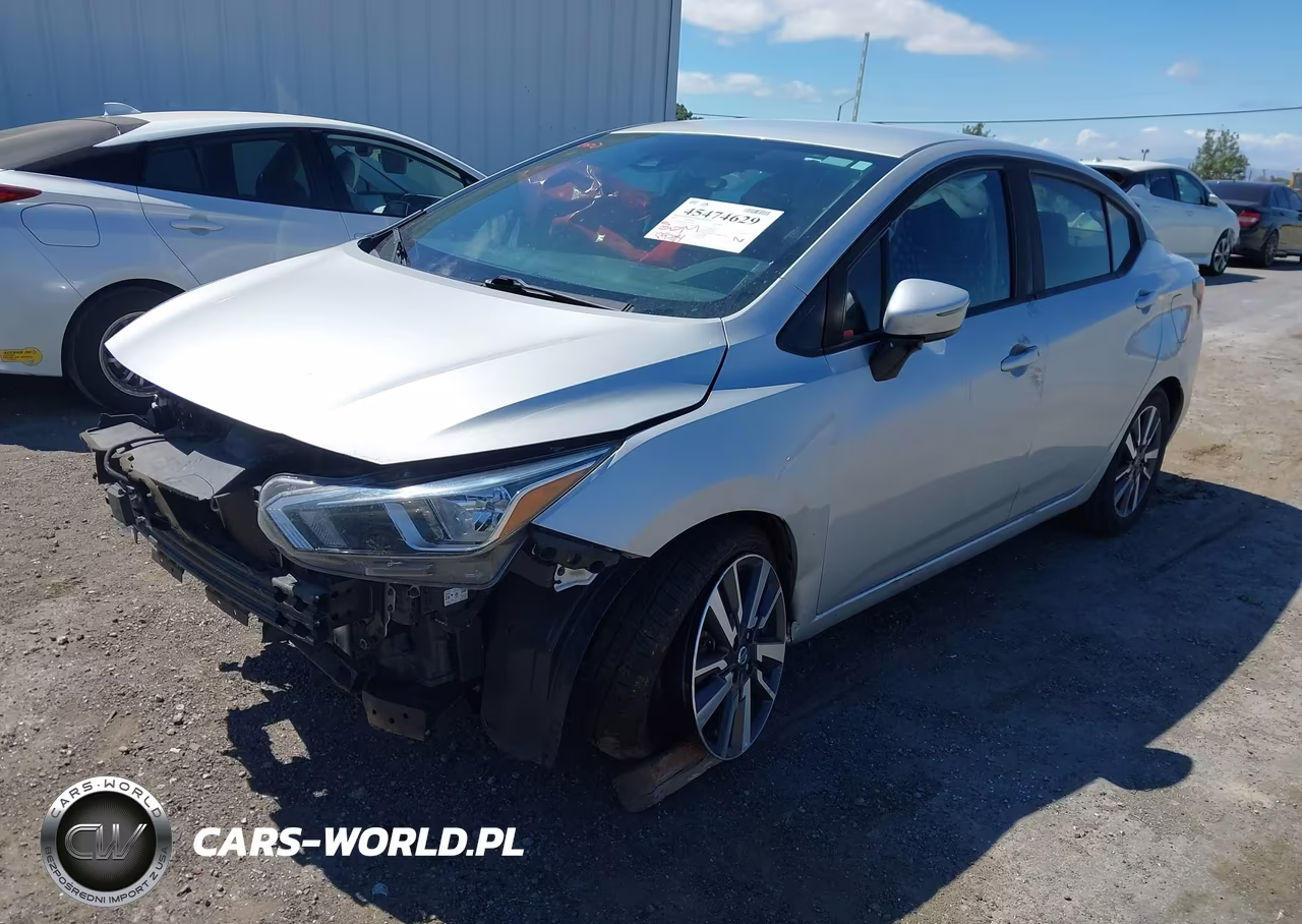 2021 Nissan Versa Sv Xtronic Cvt VIN:3N1CN8EV7ML828009 - 2