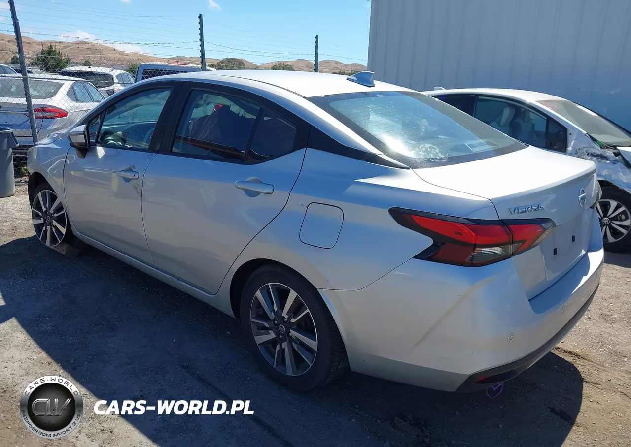 2021 Nissan Versa Sv Xtronic Cvt VIN:3N1CN8EV7ML828009 - 3