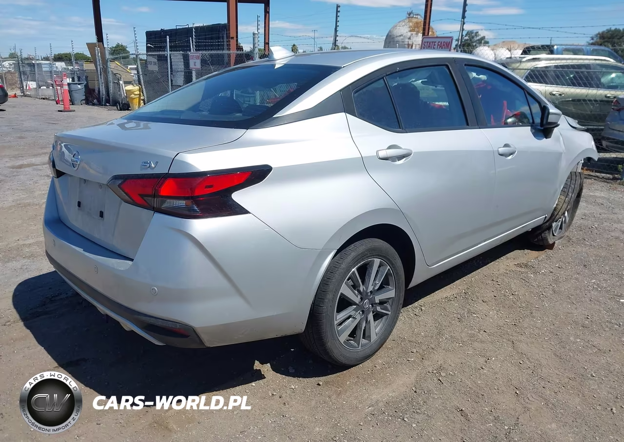 2021 Nissan Versa Sv Xtronic Cvt VIN:3N1CN8EV7ML828009 - 4