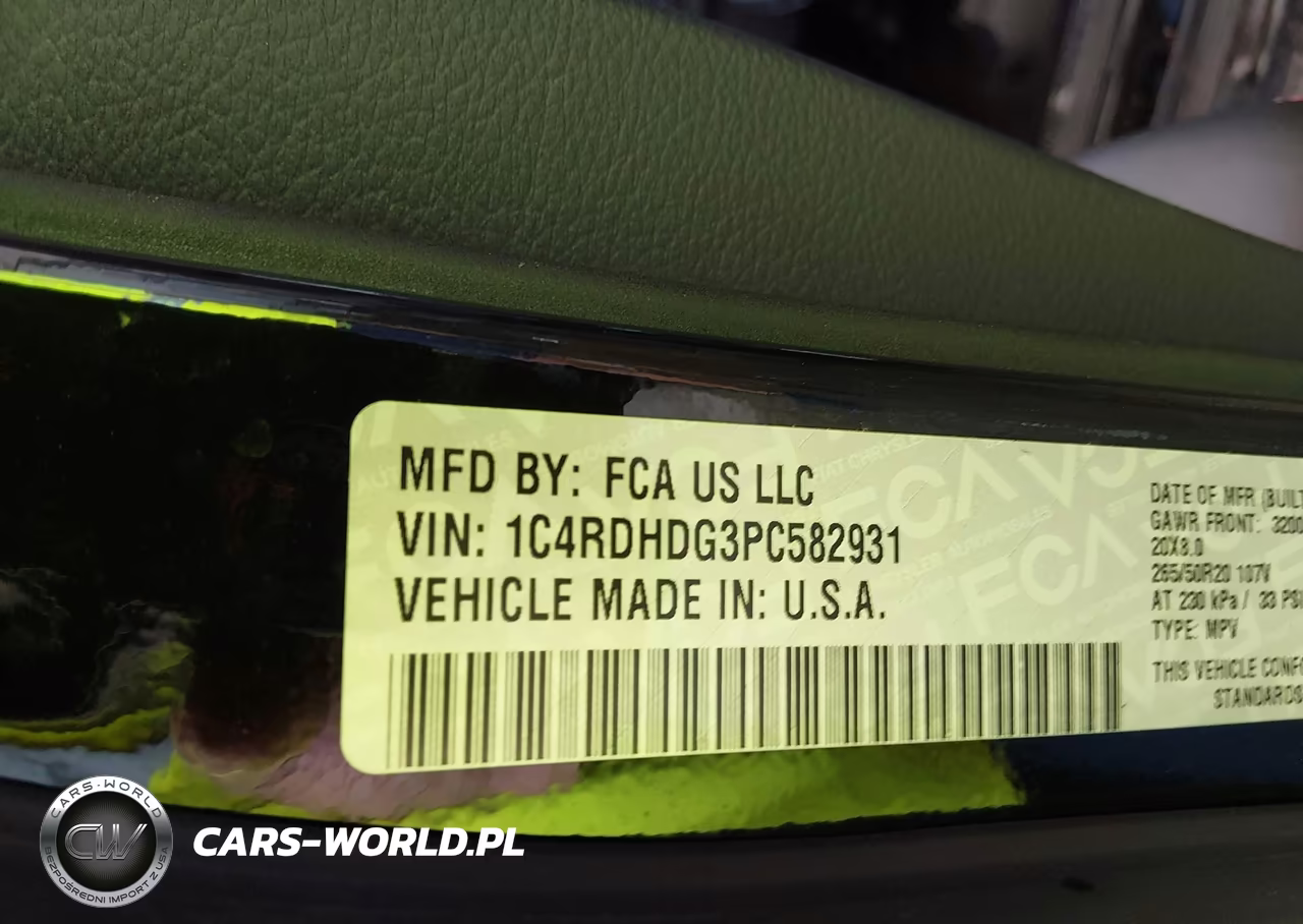 2023 Dodge Durango Gt Plus Rwd VIN:1C4RDHDG3PC582931 - 9