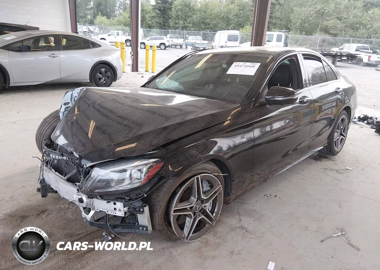 2019 Mercedes-Benz Amg C 43 4Matic VIN:55SWF6EB3KU300270 - 2