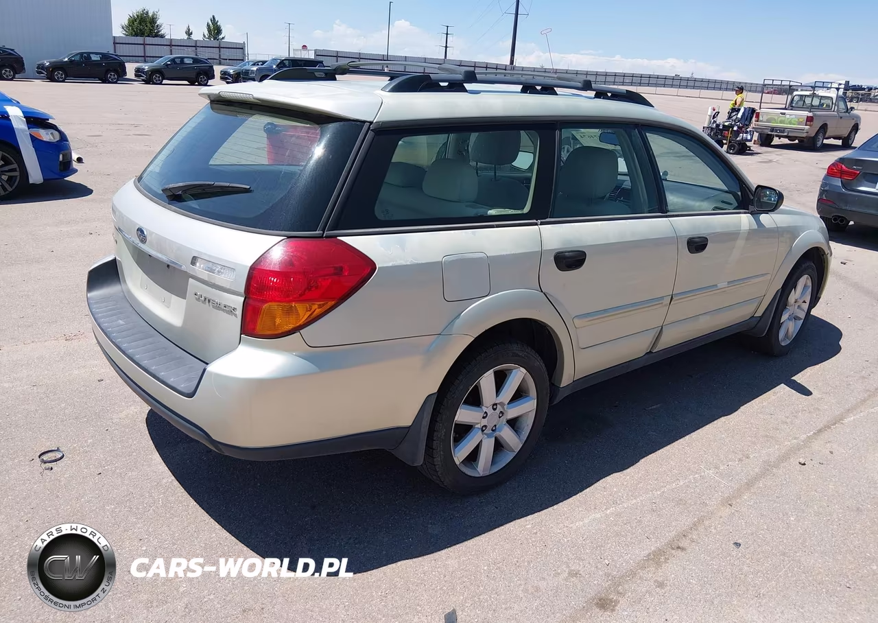 2007 Subaru Outback 2.5I VIN:4S4BP61C577324347 - 4