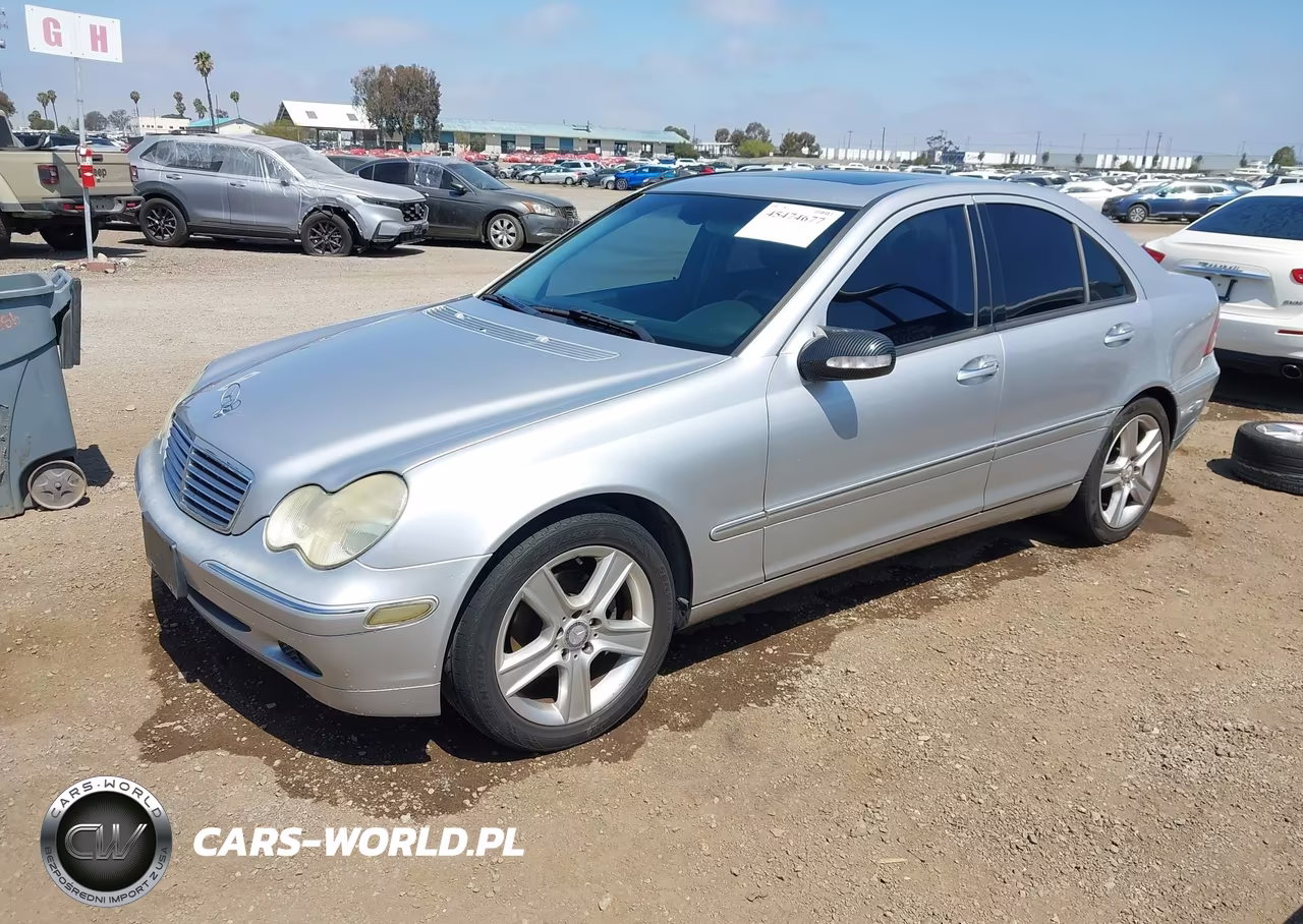 2004 Mercedes-Benz C 240 VIN:WDBRF61J94A617444 - 2