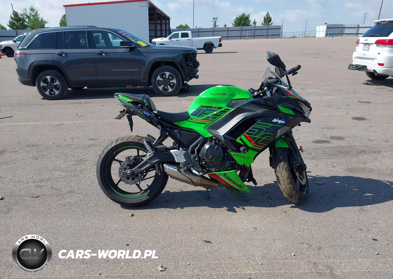 2024 Kawasaki Ex650 P VIN:ML5EXEP1XRDAC1921 - 12
