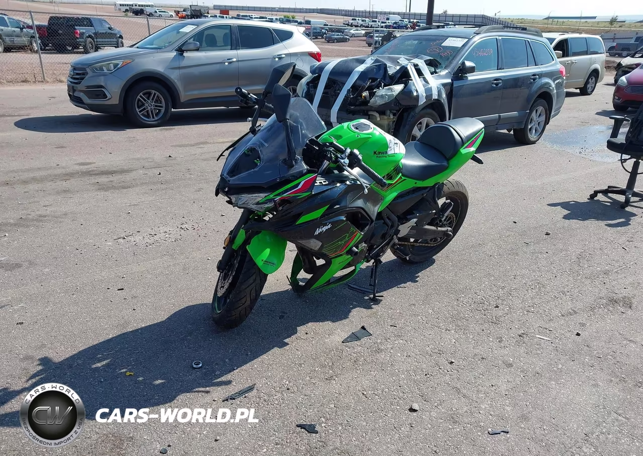 2024 Kawasaki Ex650 P VIN:ML5EXEP1XRDAC1921 - 2