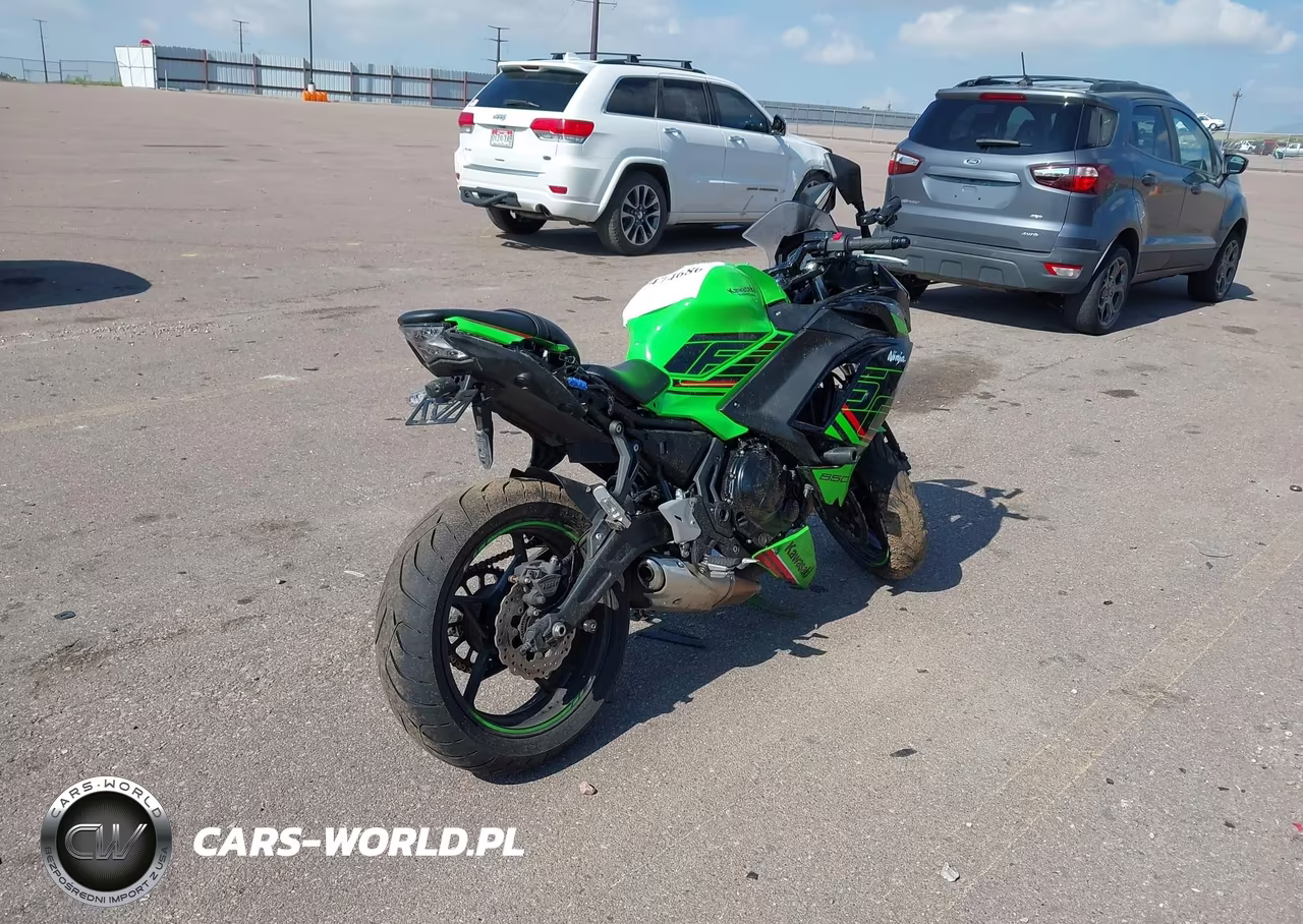 2024 Kawasaki Ex650 P VIN:ML5EXEP1XRDAC1921 - 4