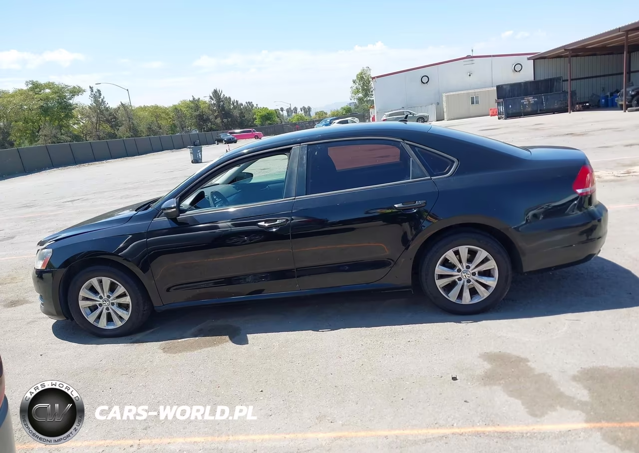 2012 Volkswagen Passat 2.5L S VIN:1VWAP7A38CC007747 - 14