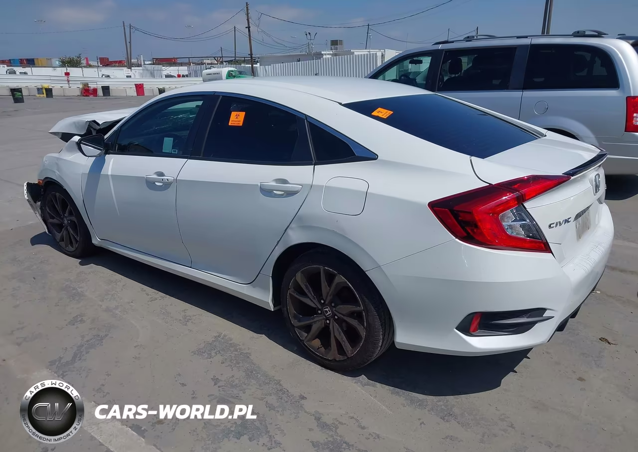 2020 Honda Civic Sport VIN:2HGFC2E80LH518803 - 3
