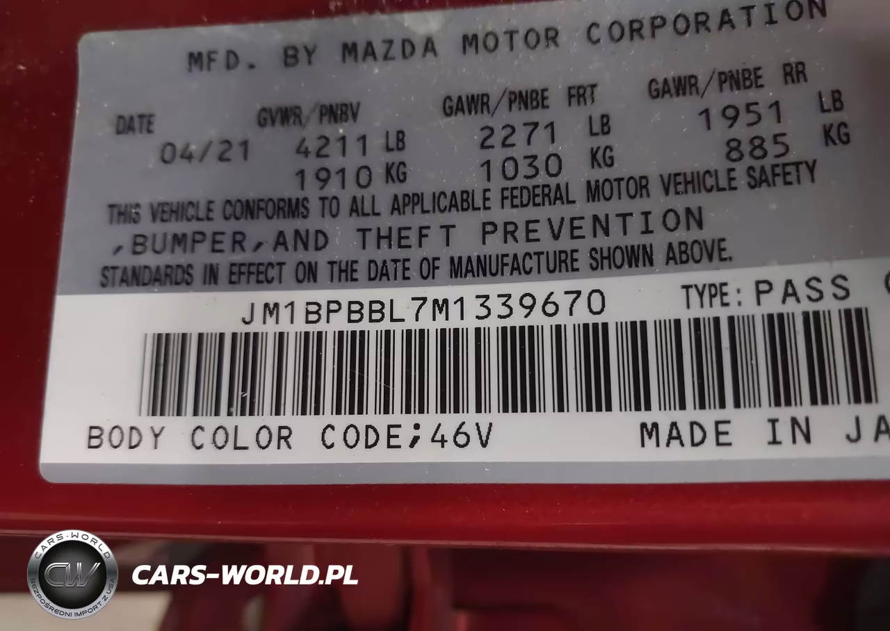 2021 Mazda Mazda3 Select VIN:JM1BPBBL7M1339670 - 9