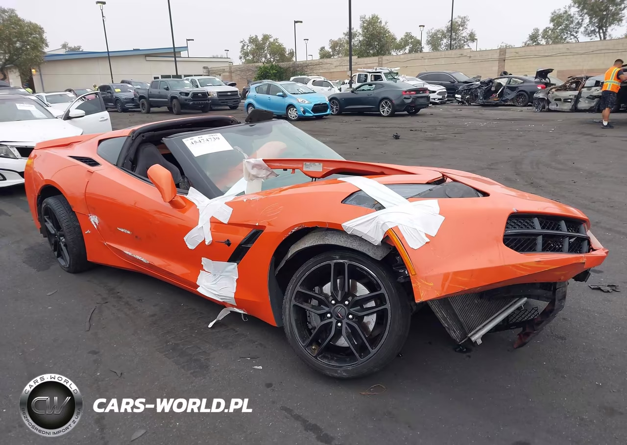 2019 Chevrolet Corvette Stingray Z51 VIN:1G1YM2D73K5100800 - 1