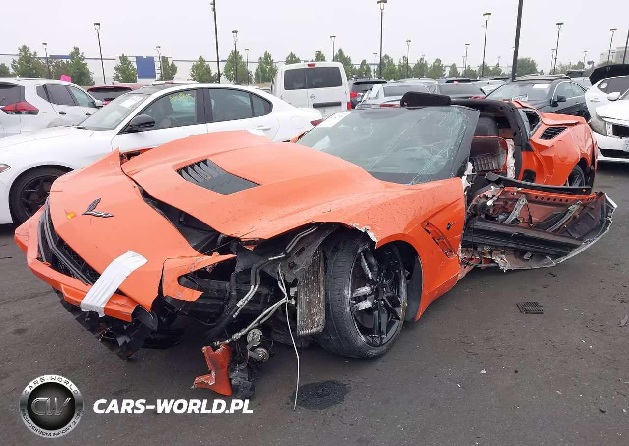 2019 Chevrolet Corvette Stingray Z51 VIN:1G1YM2D73K5100800 - 2