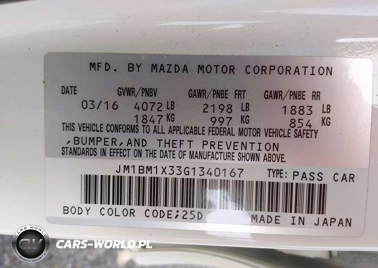 2016 Mazda Mazda3 S Grand Touring VIN:JM1BM1X33G1340167 - 9