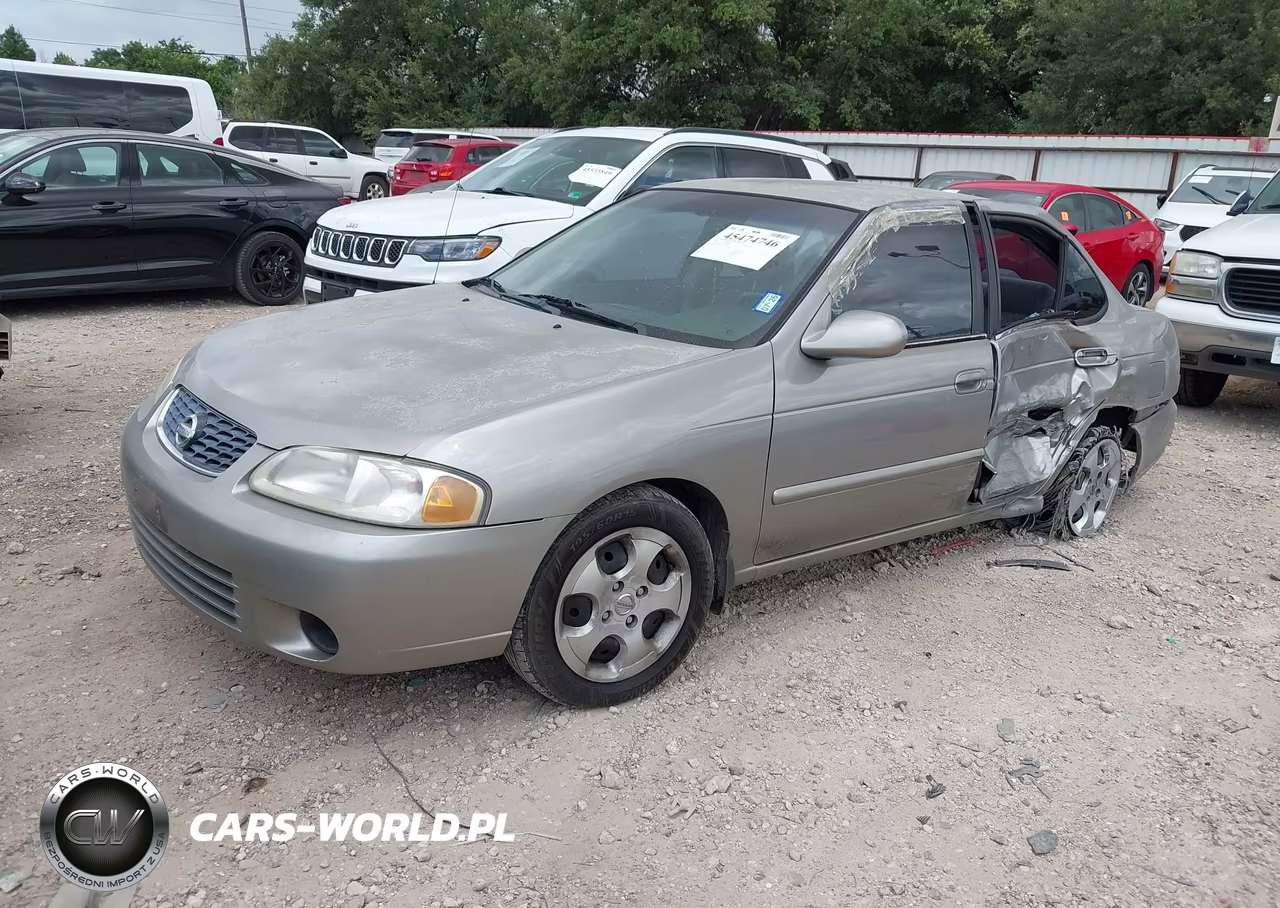 2003 Nissan Sentra Gxe VIN:3N1CB51D63L777976 - 2