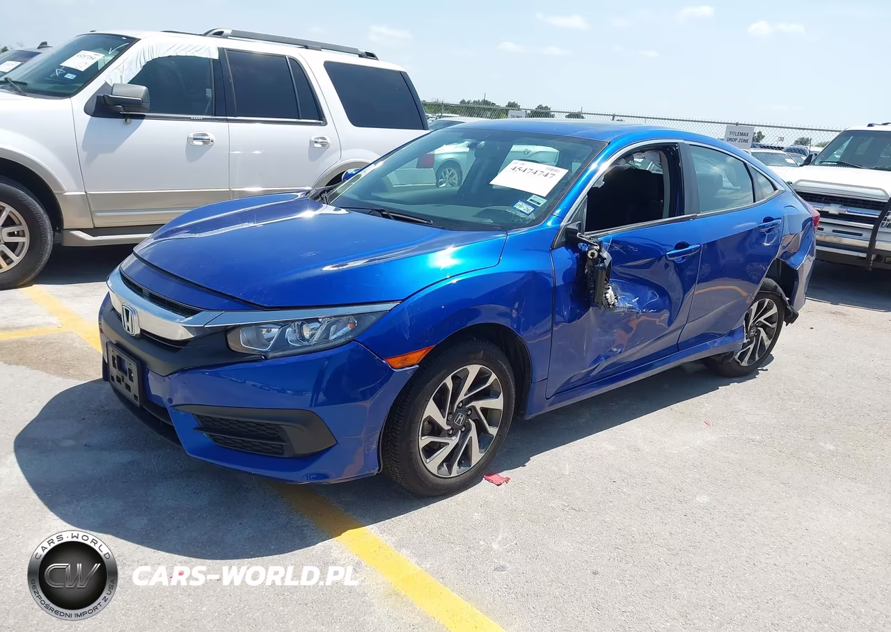 2018 Honda Civic Ex VIN:2HGFC2F77JH603981 - 2