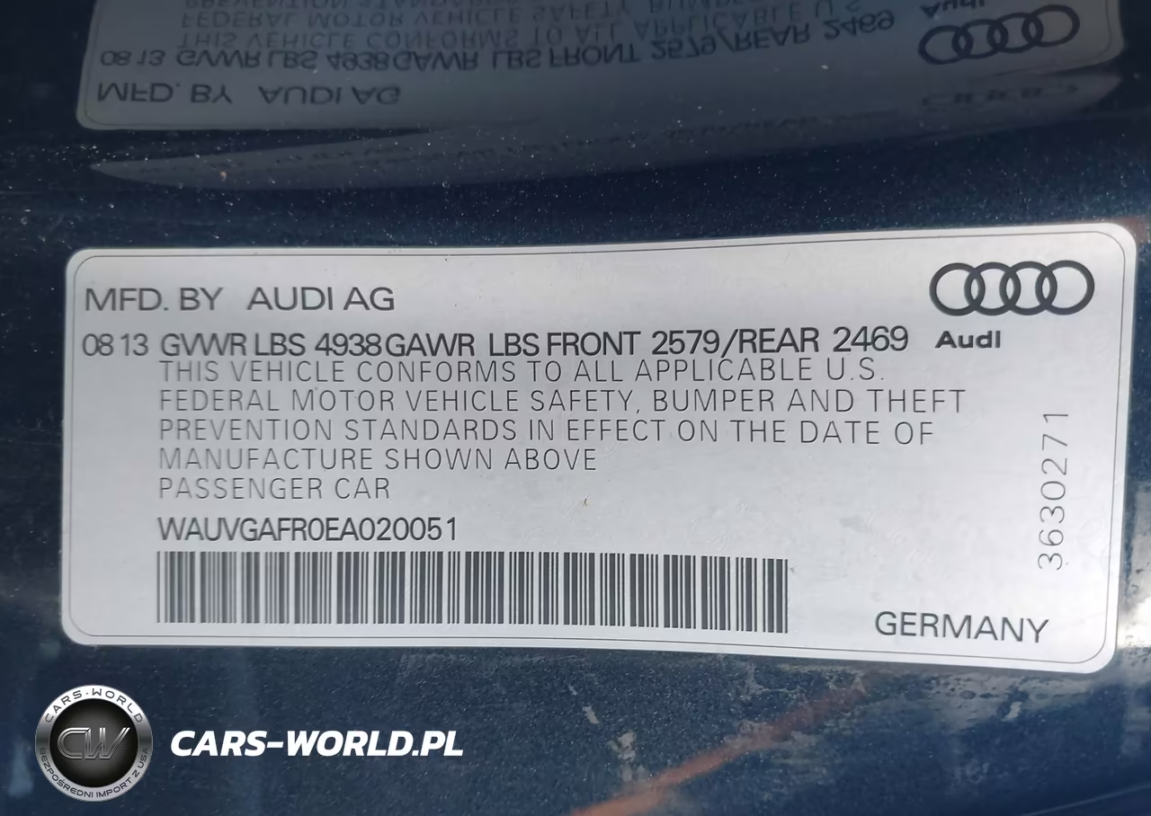 2014 Audi S5 3.0T Premium Plus VIN:WAUVGAFR0EA020051 - 9