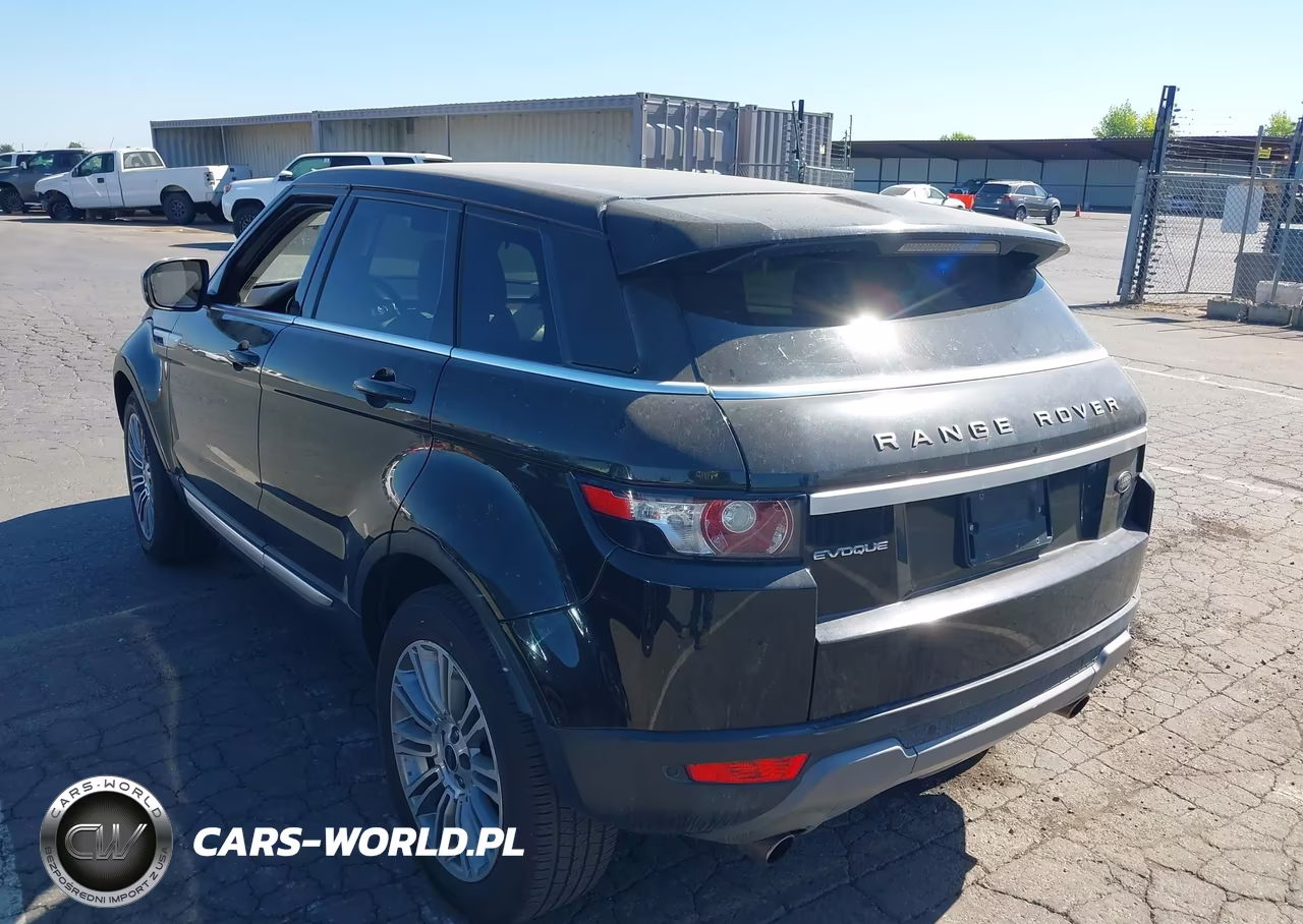 2012 Land Rover Range Rover Evoque Pure Plus VIN:SALVV2BG1CH639001 - 3