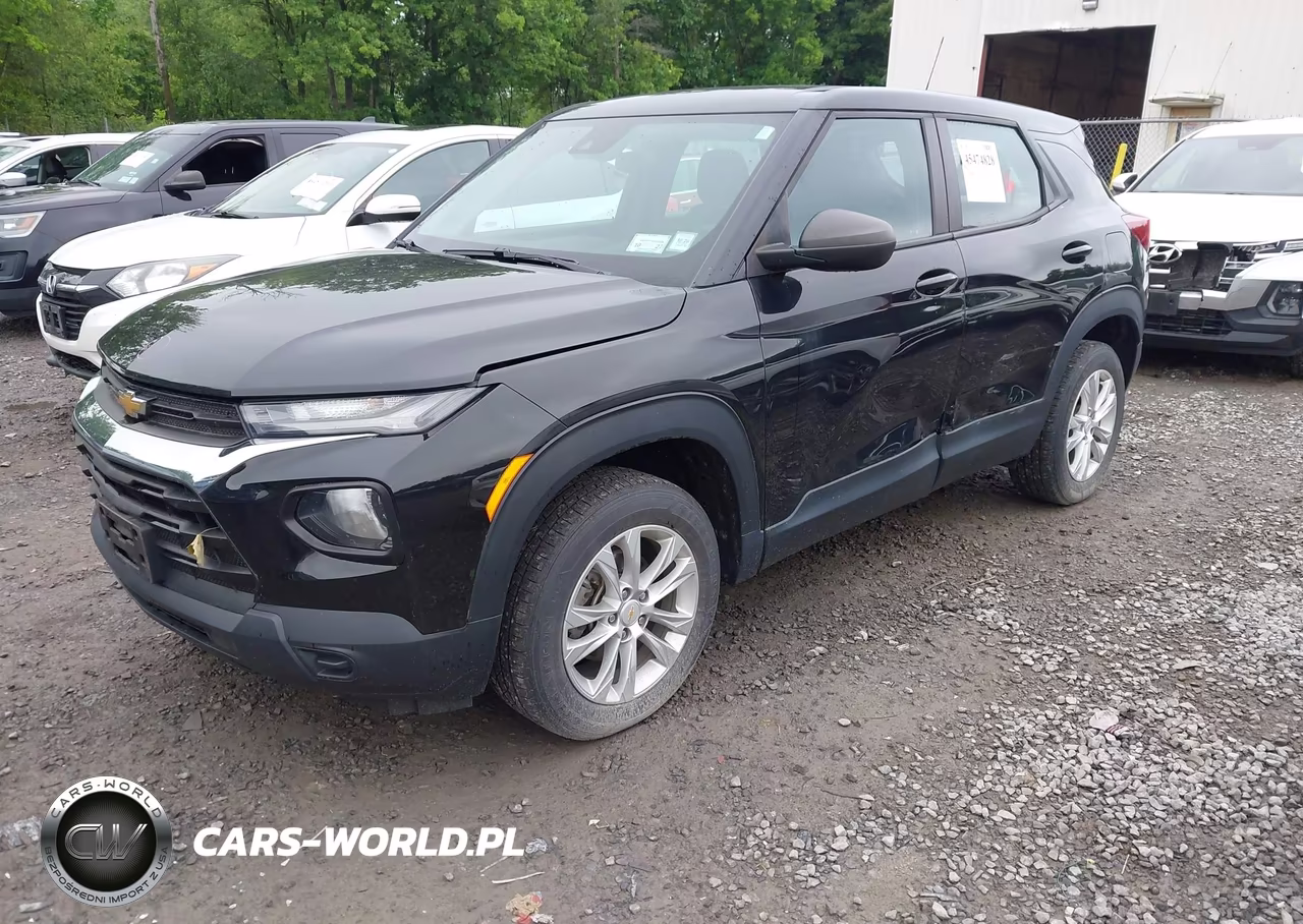 2021 Chevrolet Trailblazer Awd Ls VIN:KL79MNSL9MB120001 - 2