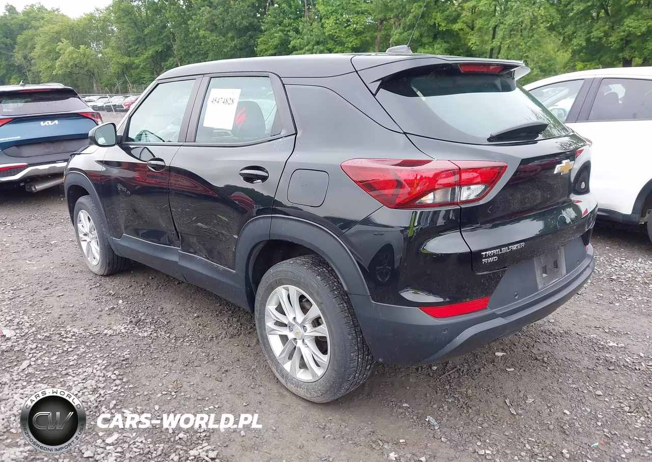 2021 Chevrolet Trailblazer Awd Ls VIN:KL79MNSL9MB120001 - 3