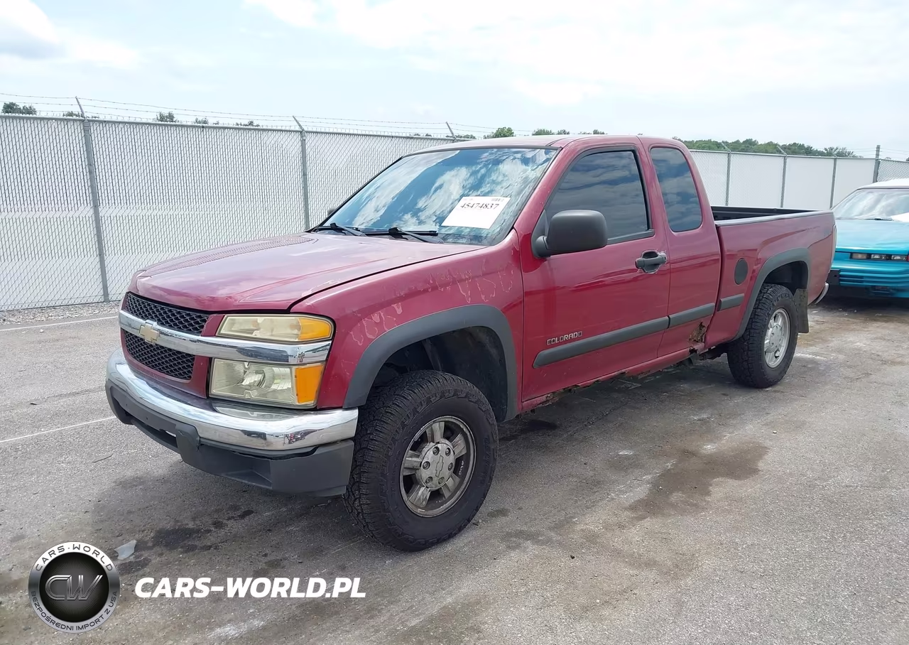 2004 Chevrolet Colorado Ls VIN:1GCDT196048193537 - 2