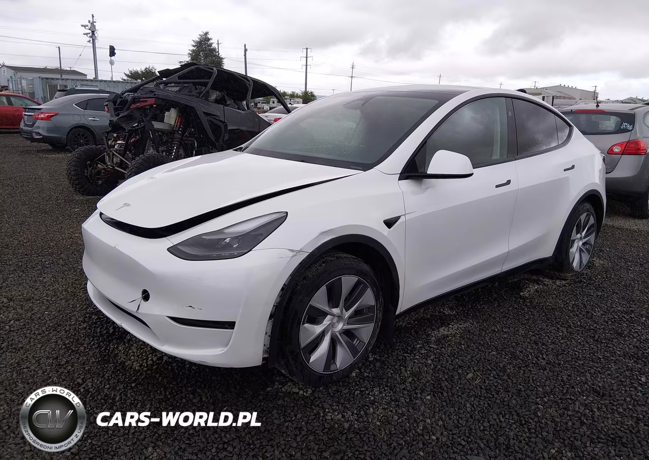 2023 Tesla Model Y Awd-Long Range Dual Motor All-Wheel Drive VIN:7SAYGDEE4PF808327 - 2