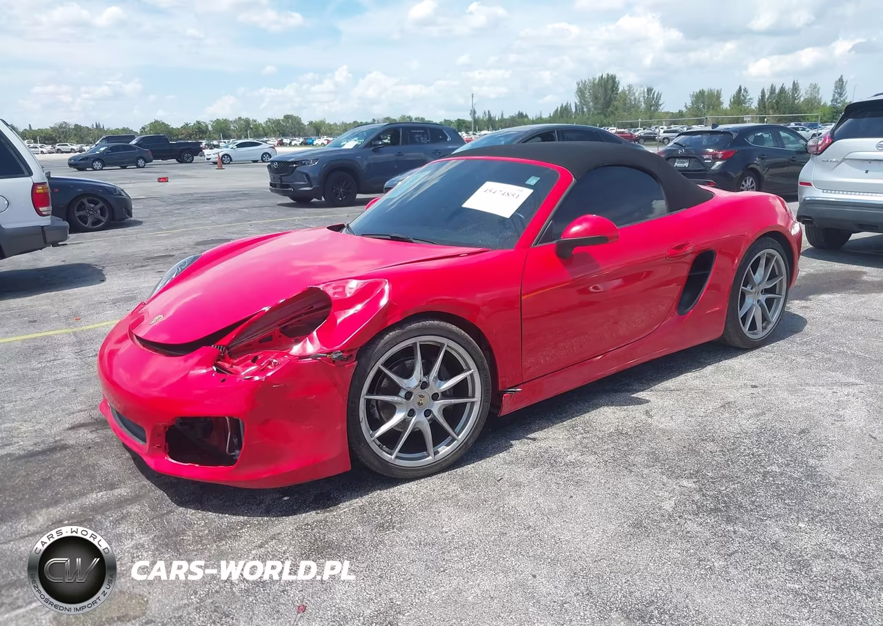 2013 Porsche Boxster VIN:WP0CA2A8XDS112423 - 2