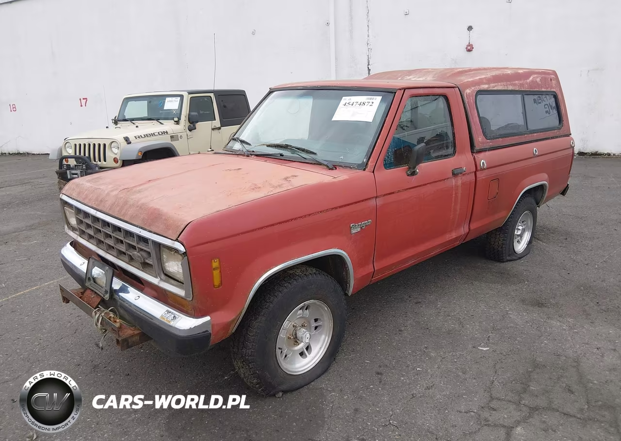 1987 Ford Ranger VIN:1FTCR11A8HUC84109 - 2