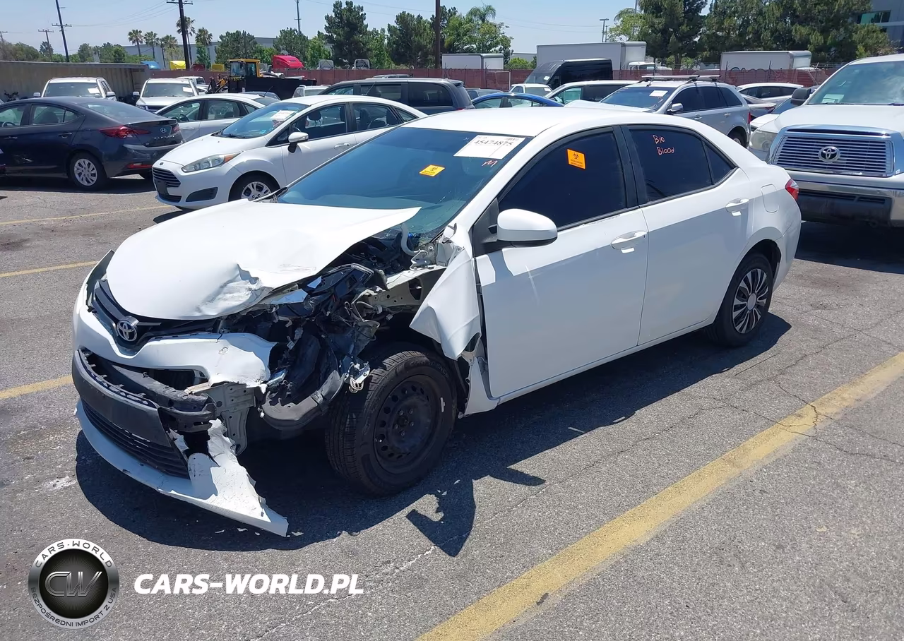 2016 Toyota Corolla L VIN:5YFBURHE4GP460425 - 2