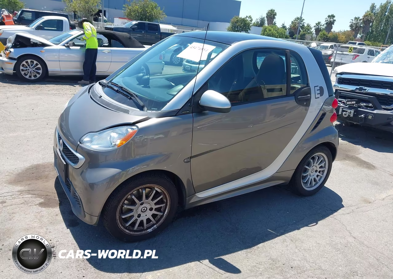2013 Smart Fortwo Electric Drive Passion VIN:WMEEJ9AA1DK708624 - 2