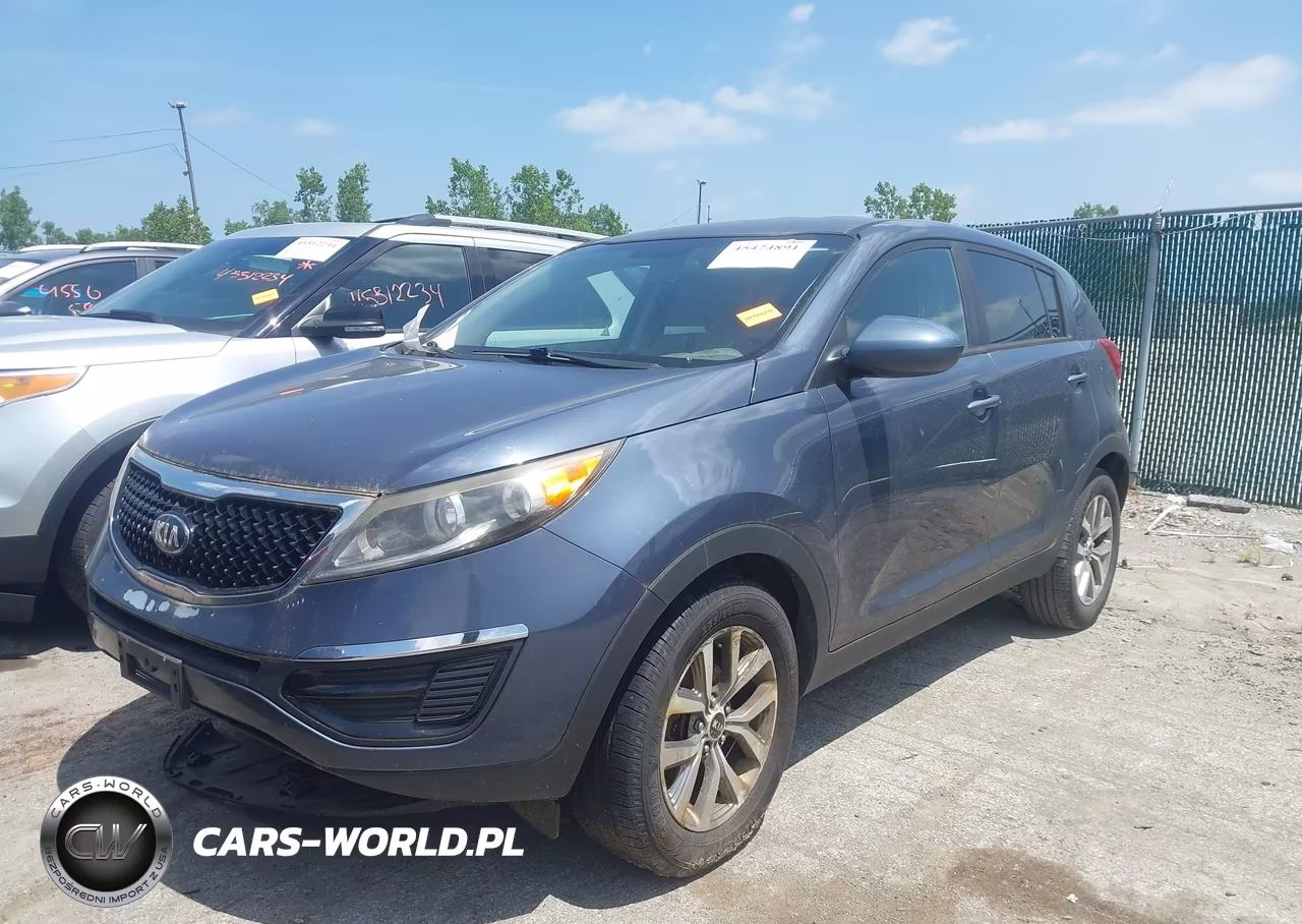 2016 Kia Sportage Lx VIN:KNDPB3ACXG7812068 - 2