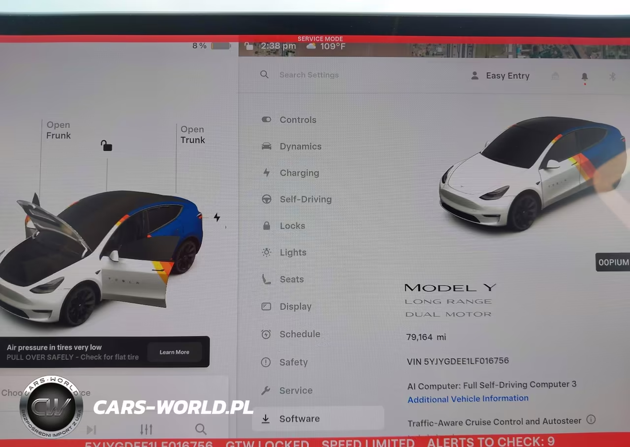 2020 Tesla Model Y Long Range Dual Motor All-Wheel Drive VIN:5YJYGDEE1LF016756 - 19