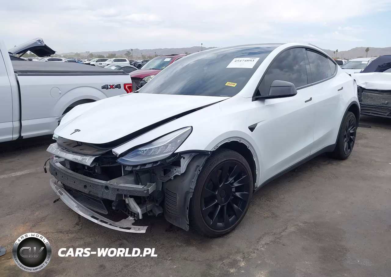 2020 Tesla Model Y Long Range Dual Motor All-Wheel Drive VIN:5YJYGDEE1LF016756 - 2