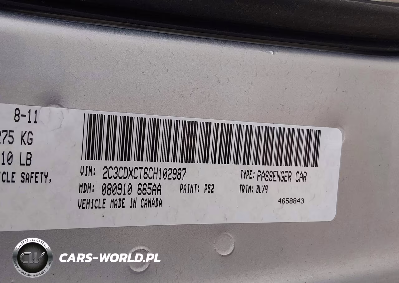 2012 Dodge Charger R-T VIN:2C3CDXCT6CH102987 - 9