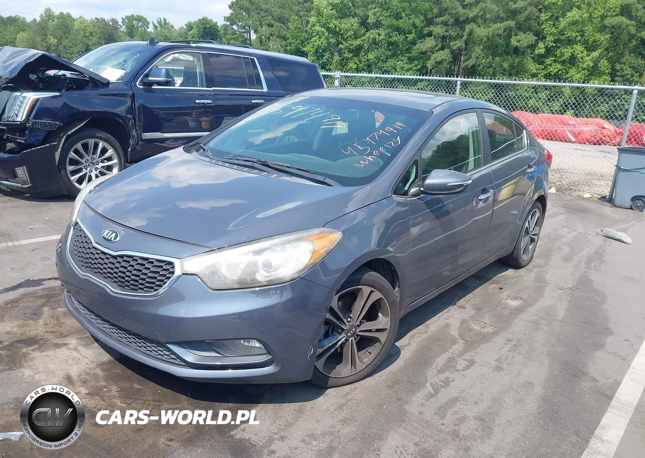 2014 Kia Forte Ex VIN:KNAFZ4A85E5067289 - 2
