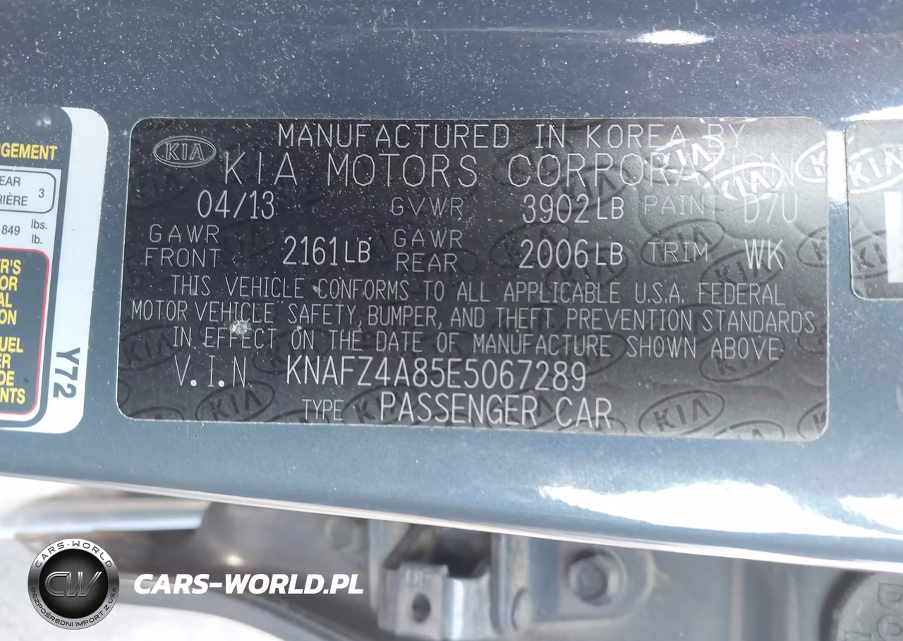 2014 Kia Forte Ex VIN:KNAFZ4A85E5067289 - 9