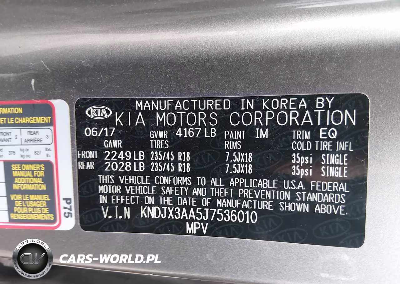 2018 Kia Soul ! VIN:KNDJX3AA5J7536010 - 9