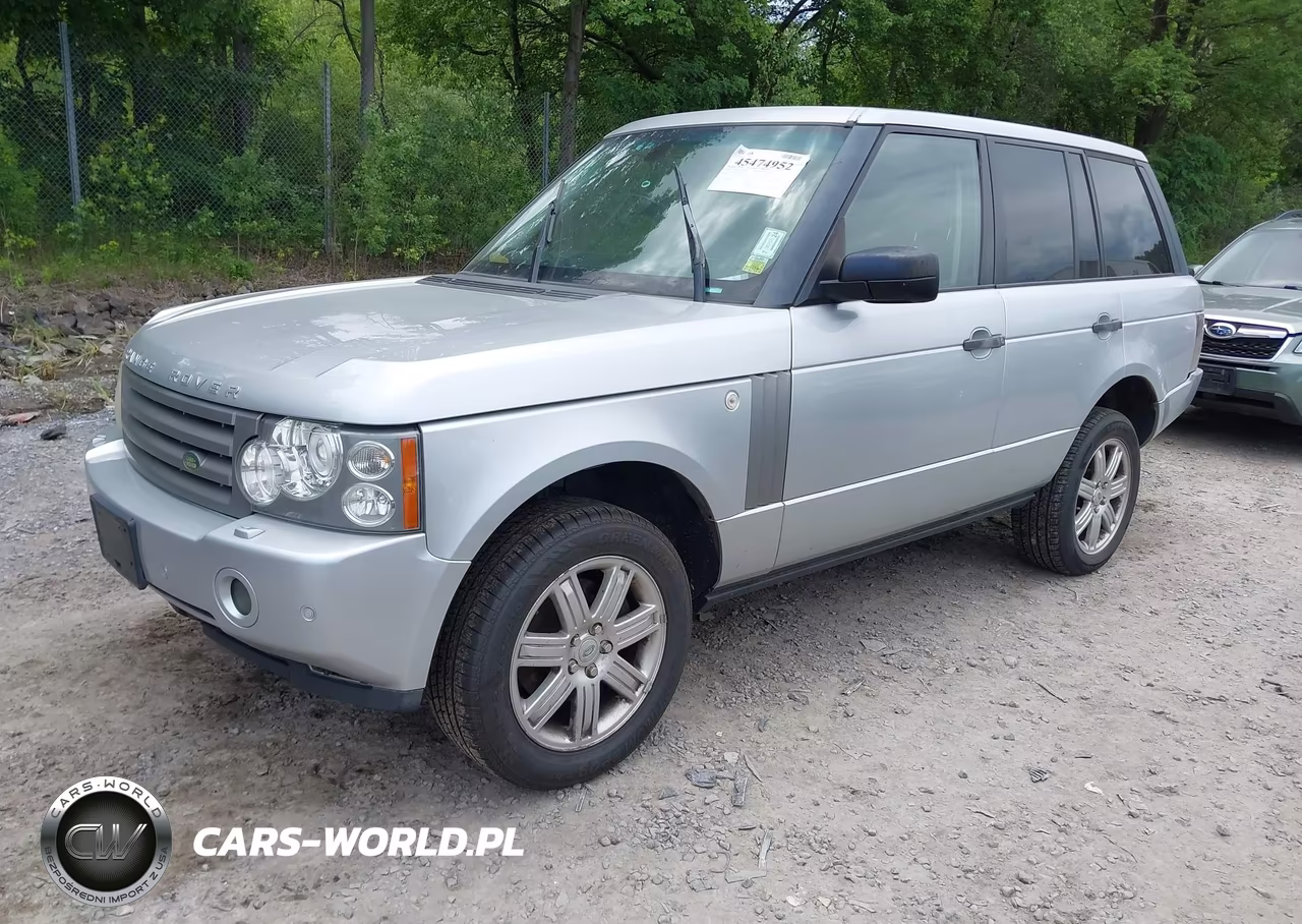 2008 Land Rover Range Rover Hse VIN:SALMF15448A272227 - 2