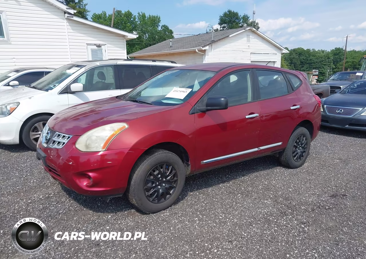 2013 Nissan Rogue S VIN:JN8AS5MV7DW641896 - 2
