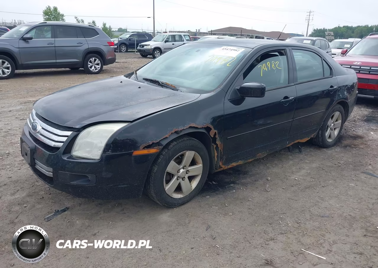 2008 Ford Fusion Se VIN:3FAHP07Z08R274495 - 2