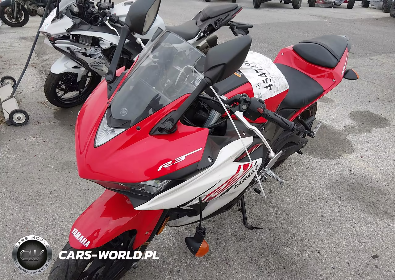 2015 Yamaha Yzfr3 VIN:MH3RH06Y8FK005247 - 2